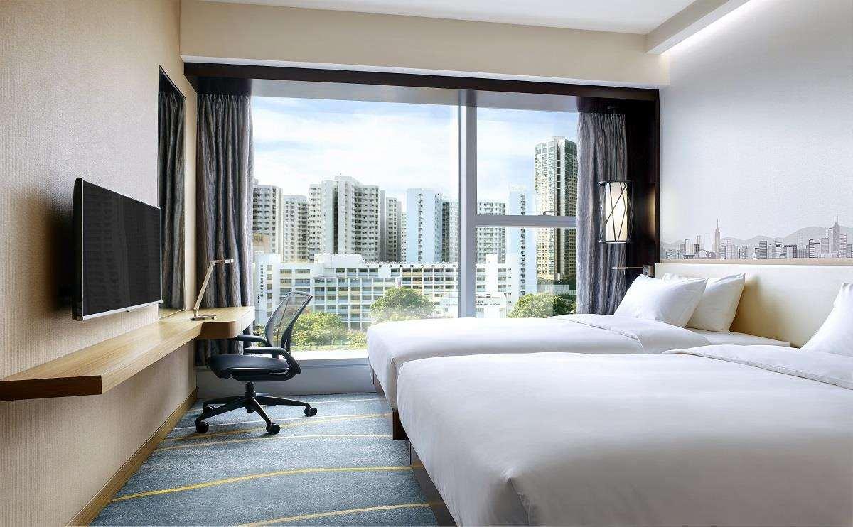 Hilton Garden Inn Hong Kong Mongkok Exteriör bild