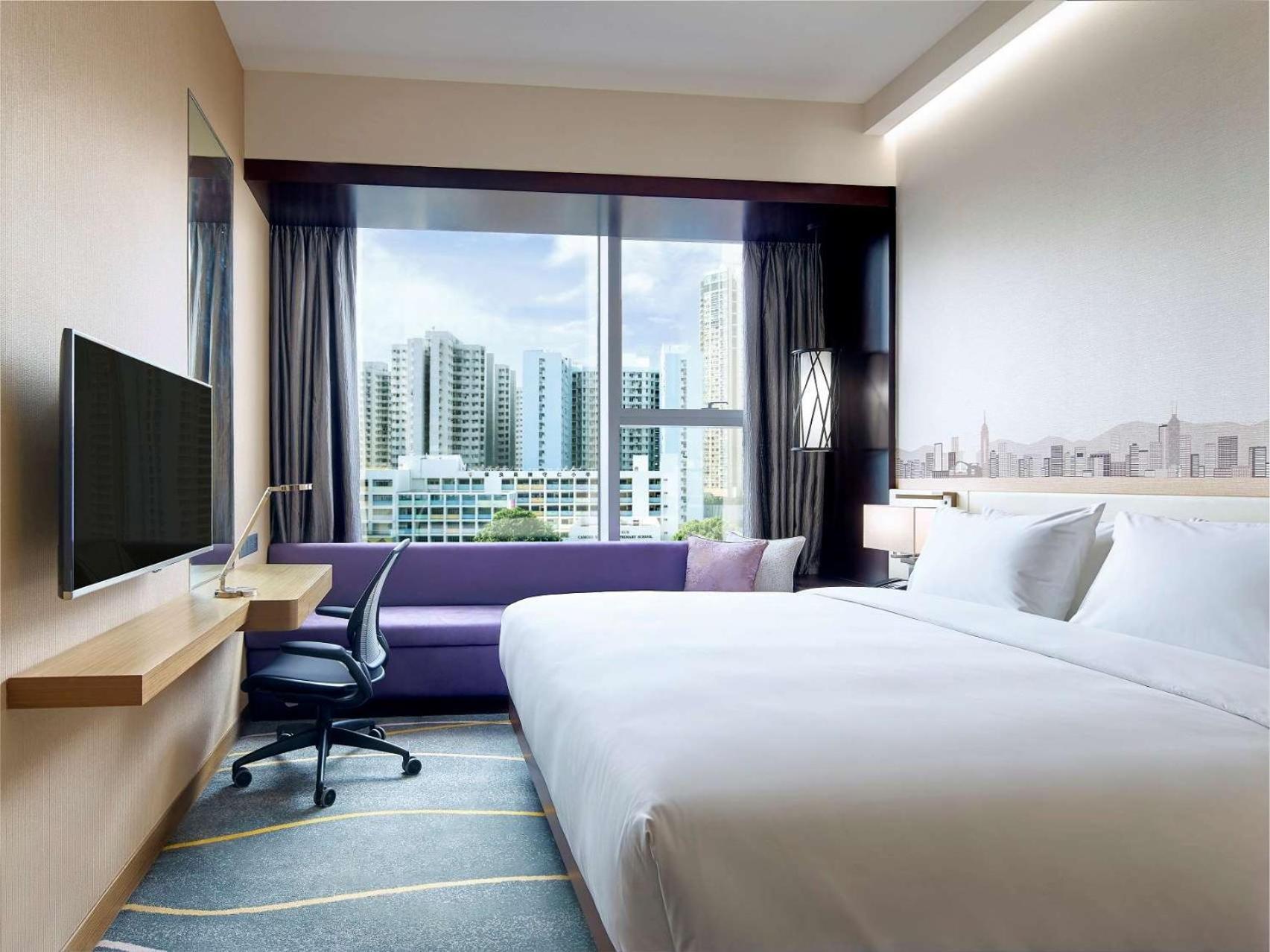 Hilton Garden Inn Hong Kong Mongkok Exteriör bild